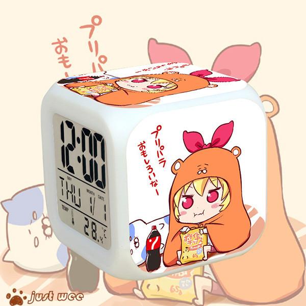 目覚まし時計 干物妹 うまるちゃん 土間埋 海老名 菜々 大人気 キャラクターグッズ アニメ 売れ筋 可愛い 光る 温度 プレゼント Naozhong49 オーズ 通販 Yahoo ショッピング