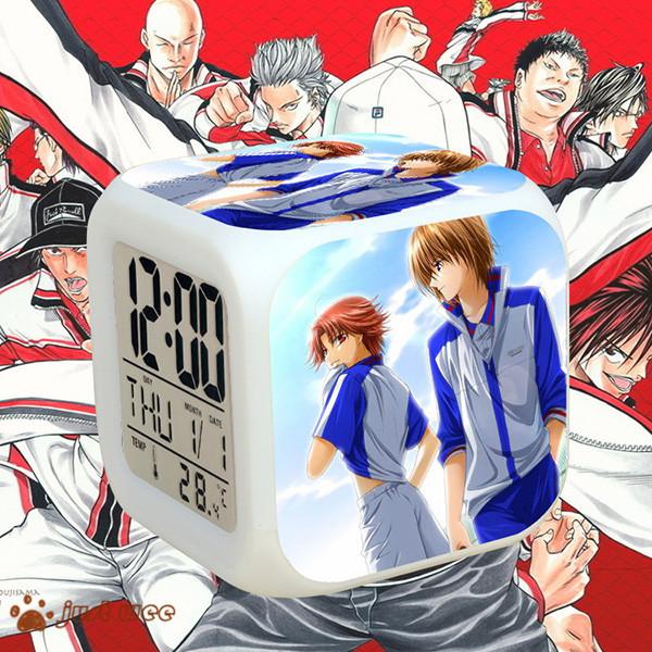 目覚まし時計 テニスの王子様 越前リョーマ フジ シュースケ あとべ けいご 大人気 キャラクターグッズ アニメ 売れ筋 可愛い 光る 温度 プレゼント Naozhong60 オーズ 通販 Yahoo ショッピング