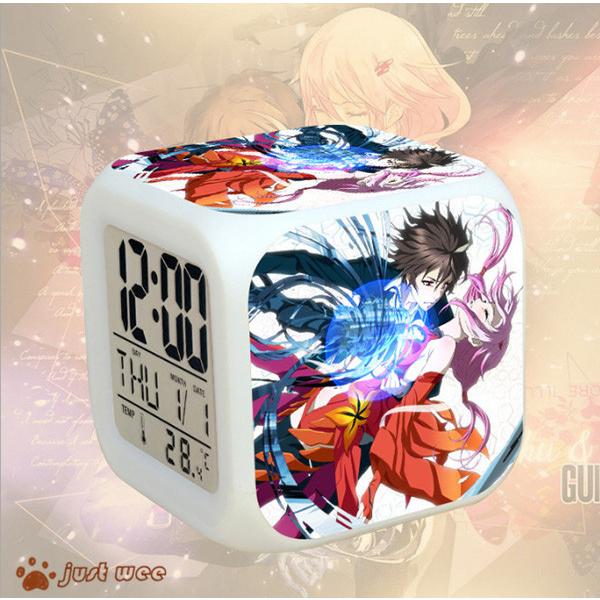 目覚まし時計 ゆずりは いのり ギルティクラウン おうま しゅう 大人気 キャラクターグッズ アニメ 売れ筋 可愛い 光る 温度 プレゼント Naozhong64 オーズ 通販 Yahoo ショッピング