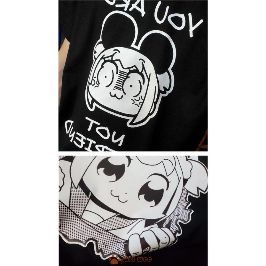 ポプテピピック ピピ美 ポプ子 柔らかい 半袖 トップス 大人気 キャラクターグッズ アニメ 痛服 可愛い Tシャツ Weiyi30 オーズ 通販 Yahoo ショッピング