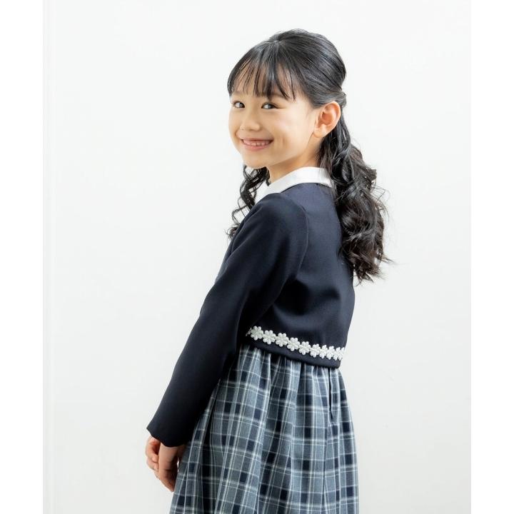 MOONONNON むーのんのん 子供服 女の子 ボレロ 長袖 日本製 お出かけ着 