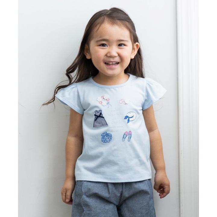 子供服 女の子 Tシャツ ベビー キッズ ティーシャツ 半そで 半袖  