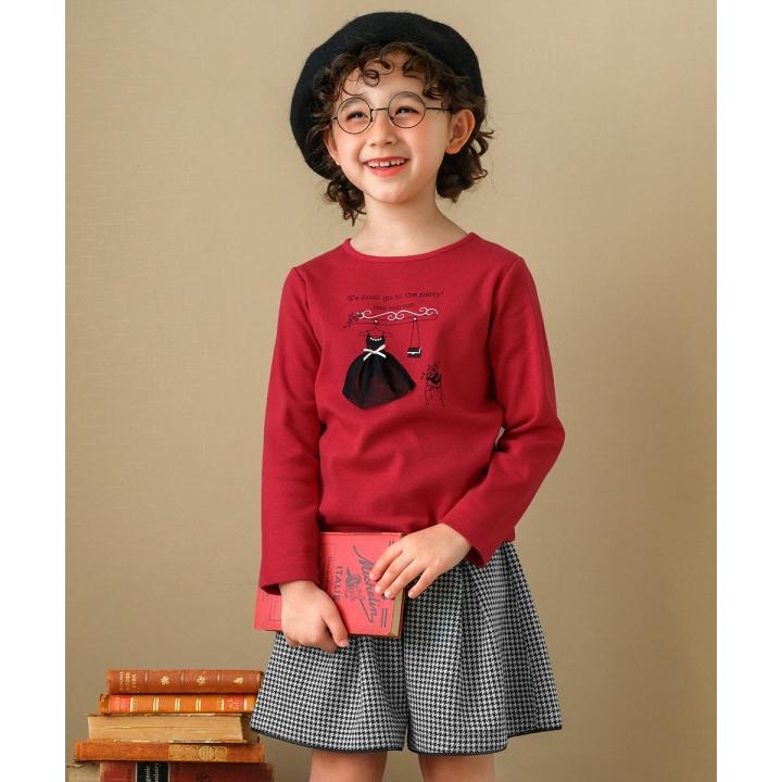 MOONONNON 子供服 女の子 キュロット 秋冬 膝丈 普段着 通学着 MOONONNON 子供服 女の子 キュロット 秋冬 膝丈 普段着 通学着