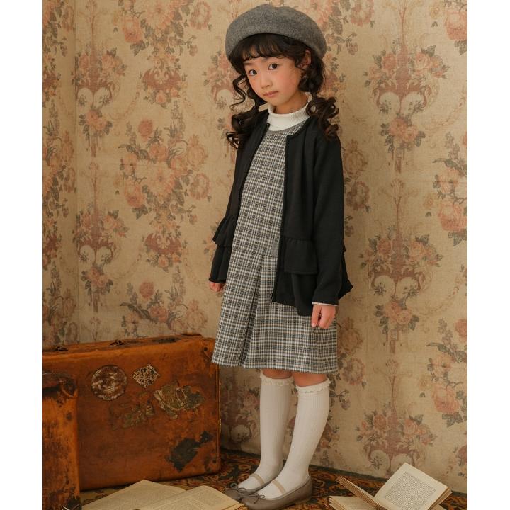 MOONONNON（むーのんのん） 子供服 女の子 ワンピース ジャンパー