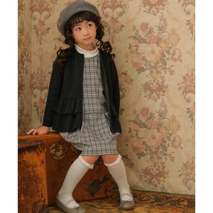 MOONONNON（むーのんのん） 子供服 女の子 ワンピース ジャンパー