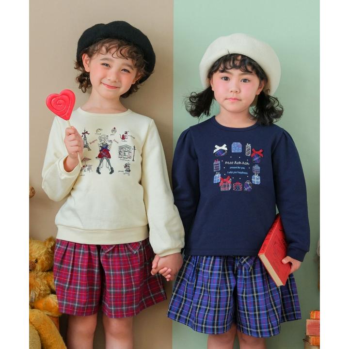 MOONONNON（むーのんのん） 子供服 女の子 トレーナー 秋冬 長袖