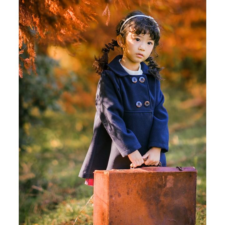 MOONONNON（むーのんのん） 子供服 女の子 コート 秋冬 通学着 普段着
