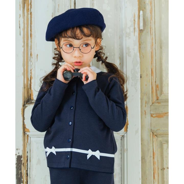 MOONONNON（むーのんのん） 子供服 女の子 カーディガン 長袖 セミ 