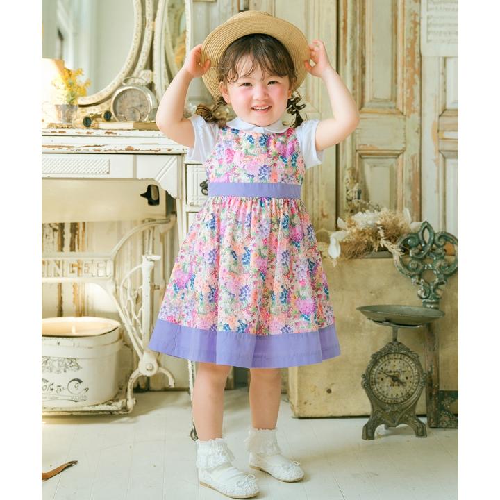 新品未使用むーのんのん 150cmワンピース MOONONNON（むーのんのん） 子供服 女の子 ワンピース 夏服