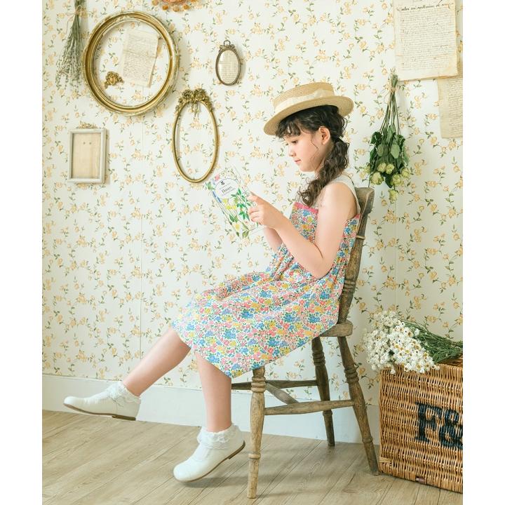 新品未使用むーのんのん 150cmワンピース MOONONNON（むーのんのん） 子供服 女の子 ワンピース 夏服