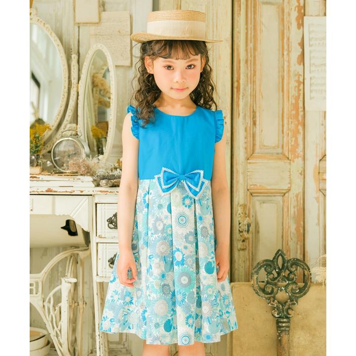 新品未使用むーのんのん 150cmワンピース MOONONNON（むーのんのん） 子供服 女の子 ワンピース 夏服