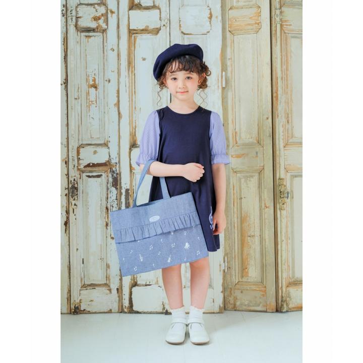 MOONONNON（むーのんのん） 子供服 女の子 ワンピース 夏服 半袖