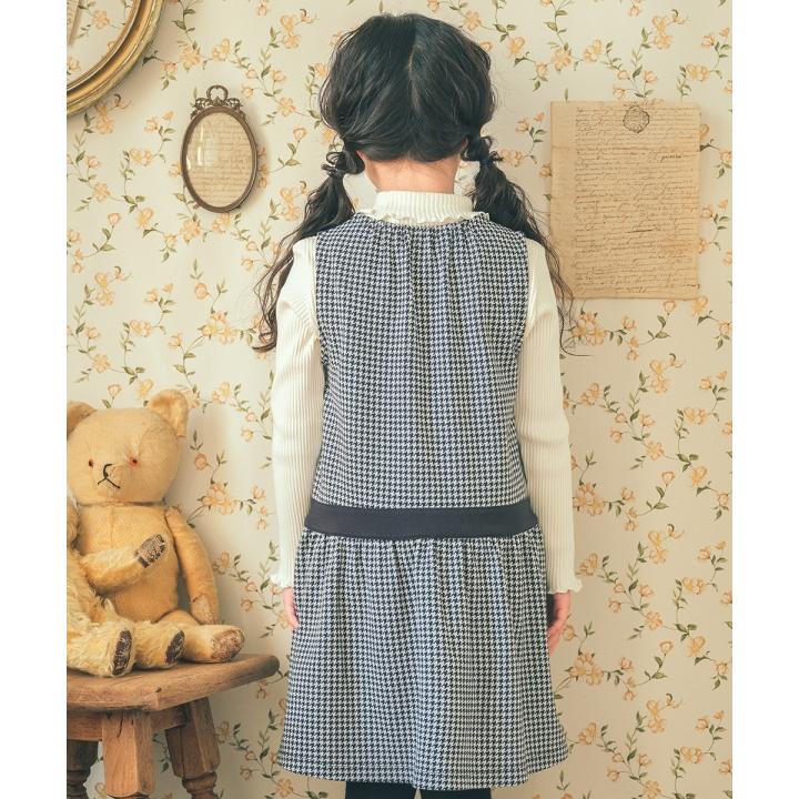 子供服 女の子 ワンピース ジャンパースカート 秋冬 ノースリーブ 
