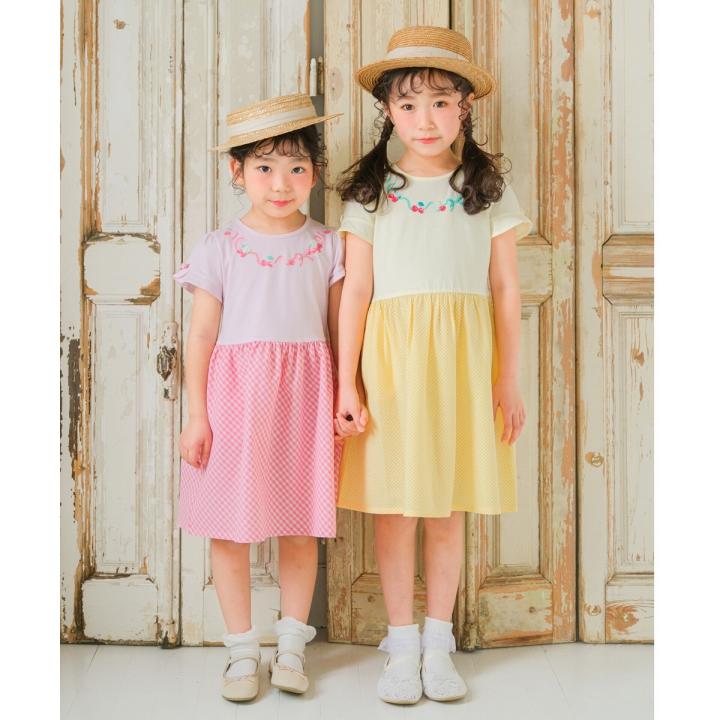 新品未使用むーのんのん 150cmワンピース MOONONNON（むーのんのん） 子供服 女の子 ワンピース 夏服