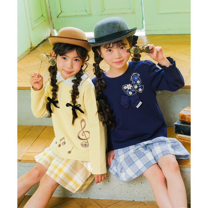 MOONONNON（むーのんのん） 子供服 女の子 トレーナー 秋冬 長袖