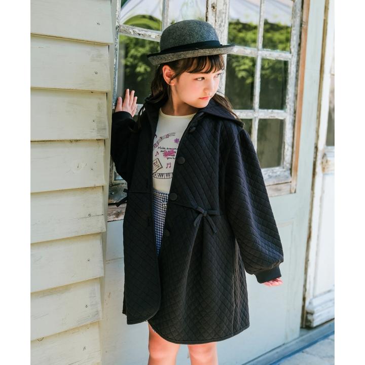 MOONONNON（むーのんのん） 子供服 女の子 コート 秋冬 中綿 子ども服