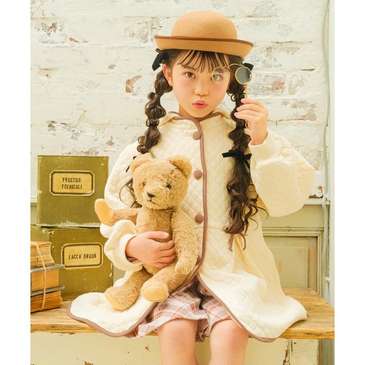 MOONONNON（むーのんのん） 子供服 女の子 コート 秋冬 中綿 子ども服