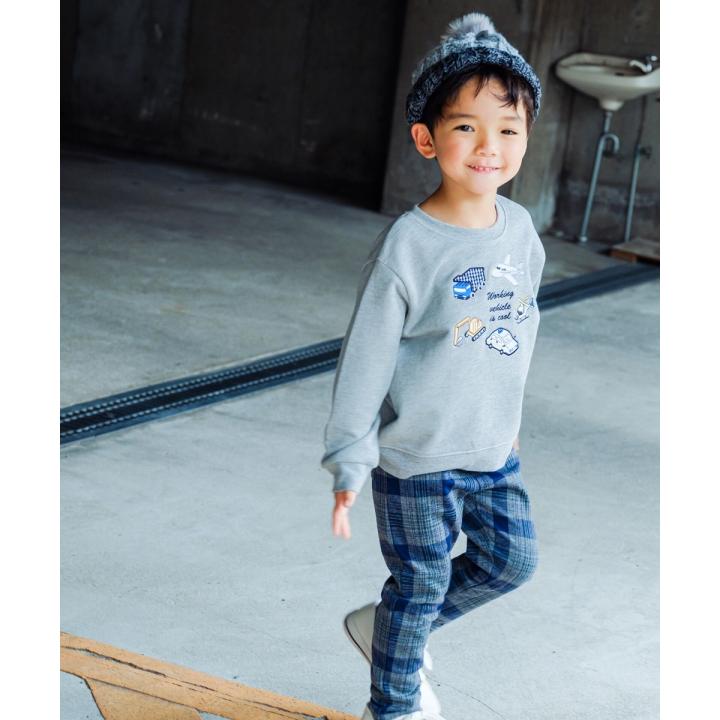 MOONONNON（むーのんのん） 子供服 男の子 トレーナー 秋冬 長袖 