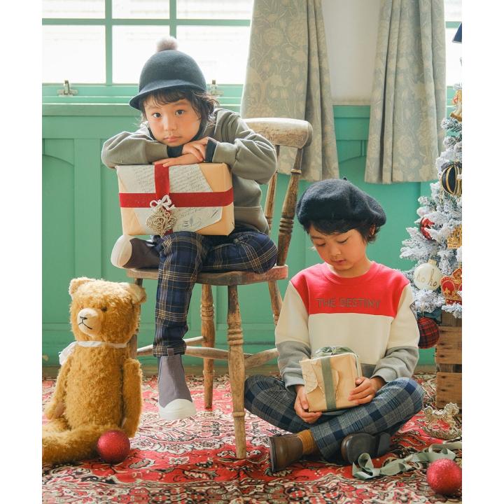 MOONONNON（むーのんのん） 子供服 男の子 トレーナー 秋冬 長袖