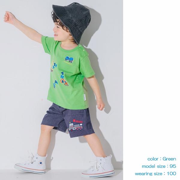 MOONONNON（むーのんのん） 子供服 男の子 Tシャツ 夏服 半袖 子ども服