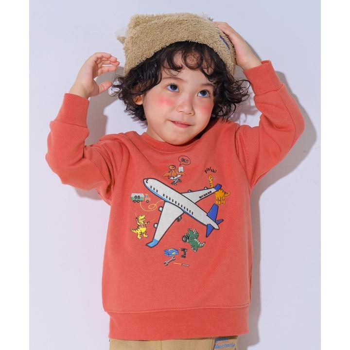 MOONONNON（むーのんのん） 子供服 男の子 トレーナー 秋冬 長袖