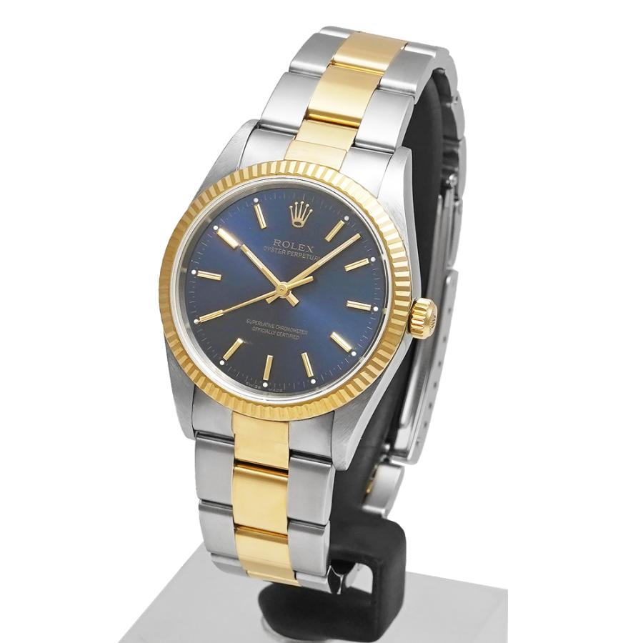 ROLEX（ロレックス） P番 オイスターパーペチュアル Ref.14233M ブルー