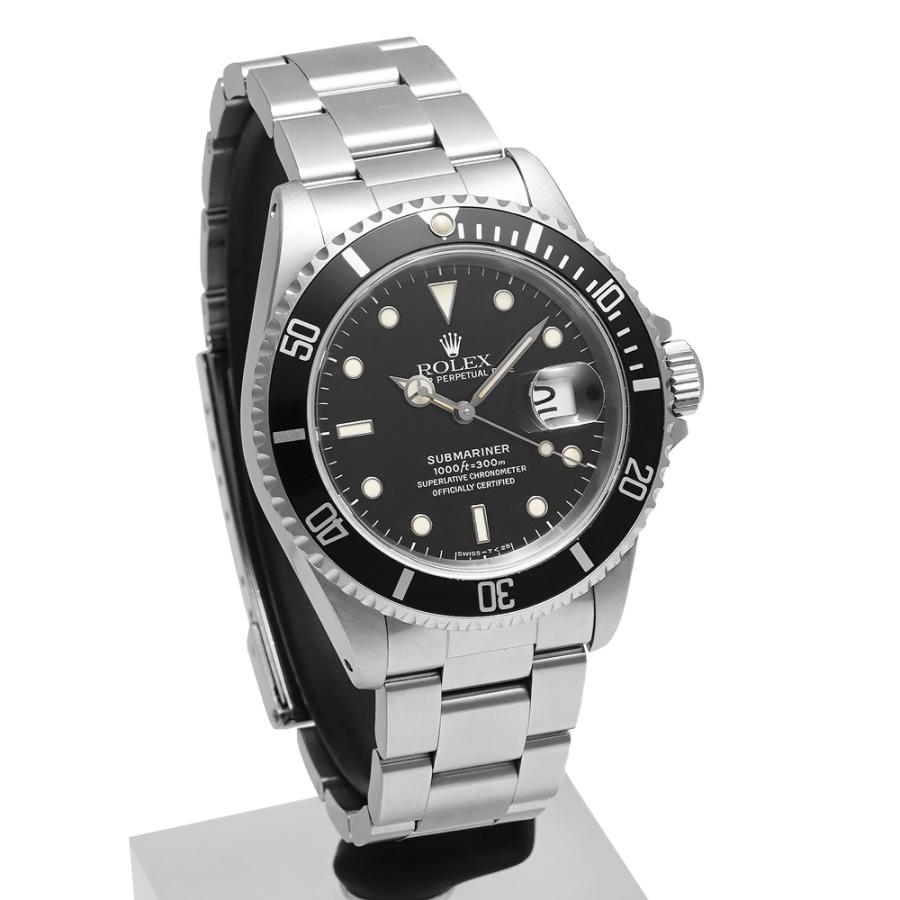 保証書付き ROLEX サブマリーナー デイト オールトリチウム 先端ドット Ref.16610 ブラック 中古品 メンズ 腕時計 | ROLEX | 02