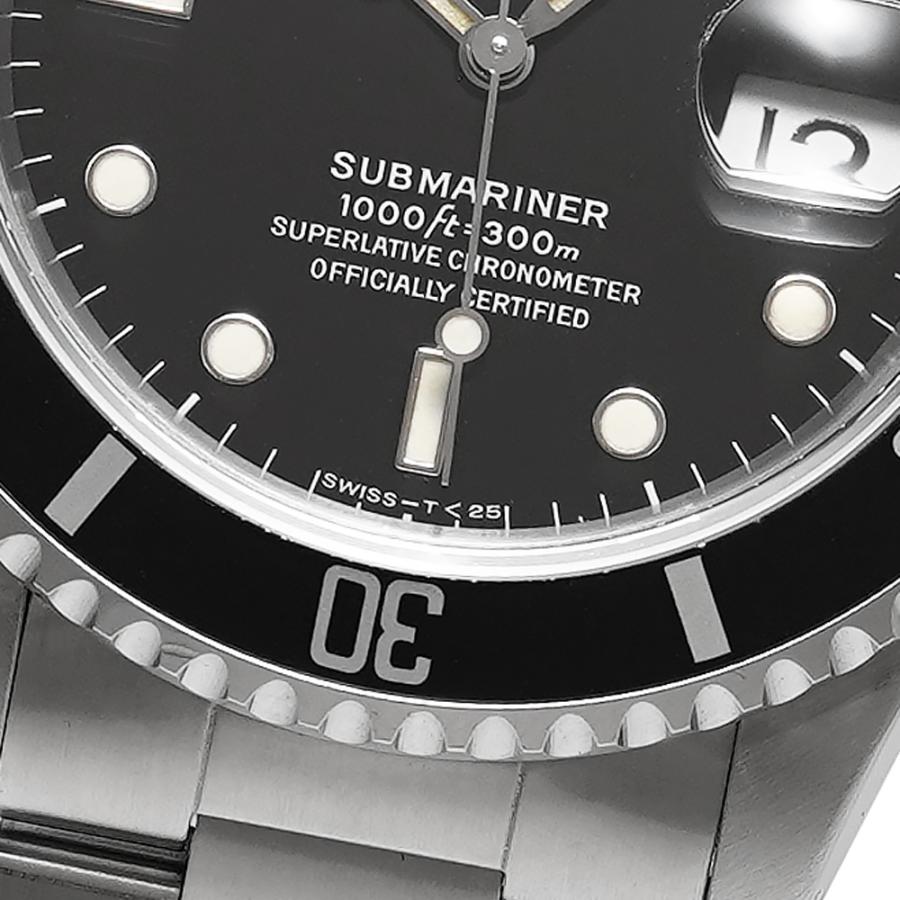 保証書付き ROLEX サブマリーナー デイト オールトリチウム 先端ドット Ref.16610 ブラック 中古品 メンズ 腕時計 | ROLEX | 05