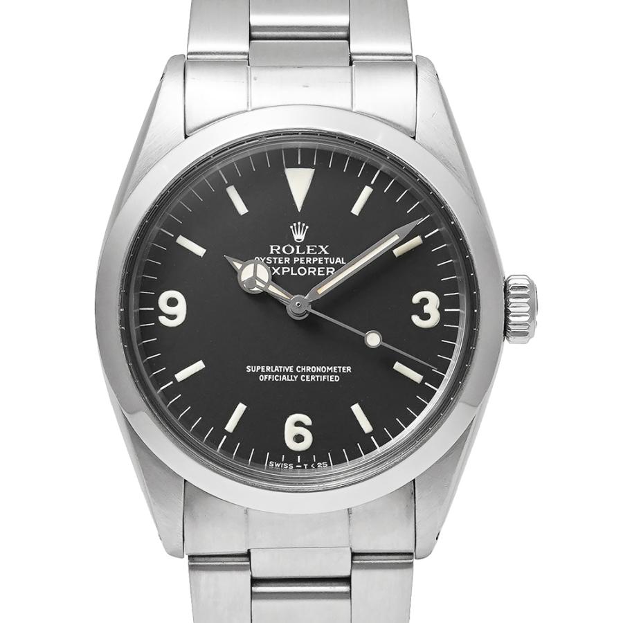 1986年前後 保証書付き ROLEX エクスプローラー1 Ref.1016 ブラック アンティーク品 メンズ 腕時計 | ROLEX