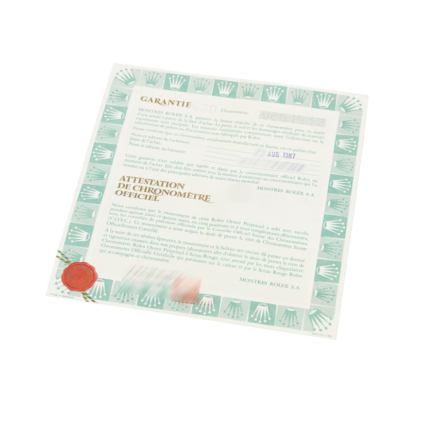 1986年前後 保証書付き ROLEX エクスプローラー1 Ref.1016 ブラック アンティーク品 メンズ 腕時計 | ROLEX | 07