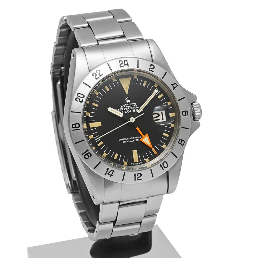 1973年前後 ROLEX エクスプローラー2 マーク1ダイヤル Ref.1655 アンティーク品 ブラック メンズ 腕時計 | ROLEX | 02