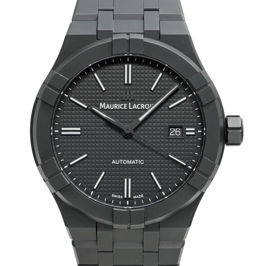 Maurice Lacroix アイコン オートマティック セラミック 42mm 箱・2025年国内正規保証書付き Ref.AI6008-CRM22-330-2 中古品 メンズ 腕時計 | 