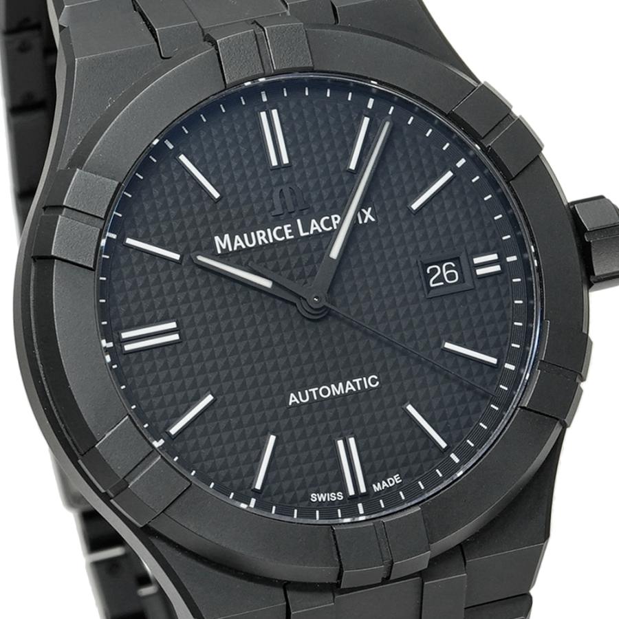 Maurice Lacroix アイコン オートマティック セラミック 42mm 箱・2025年国内正規保証書付き Ref.AI6008-CRM22-330-2 中古品 メンズ 腕時計 |  | 07