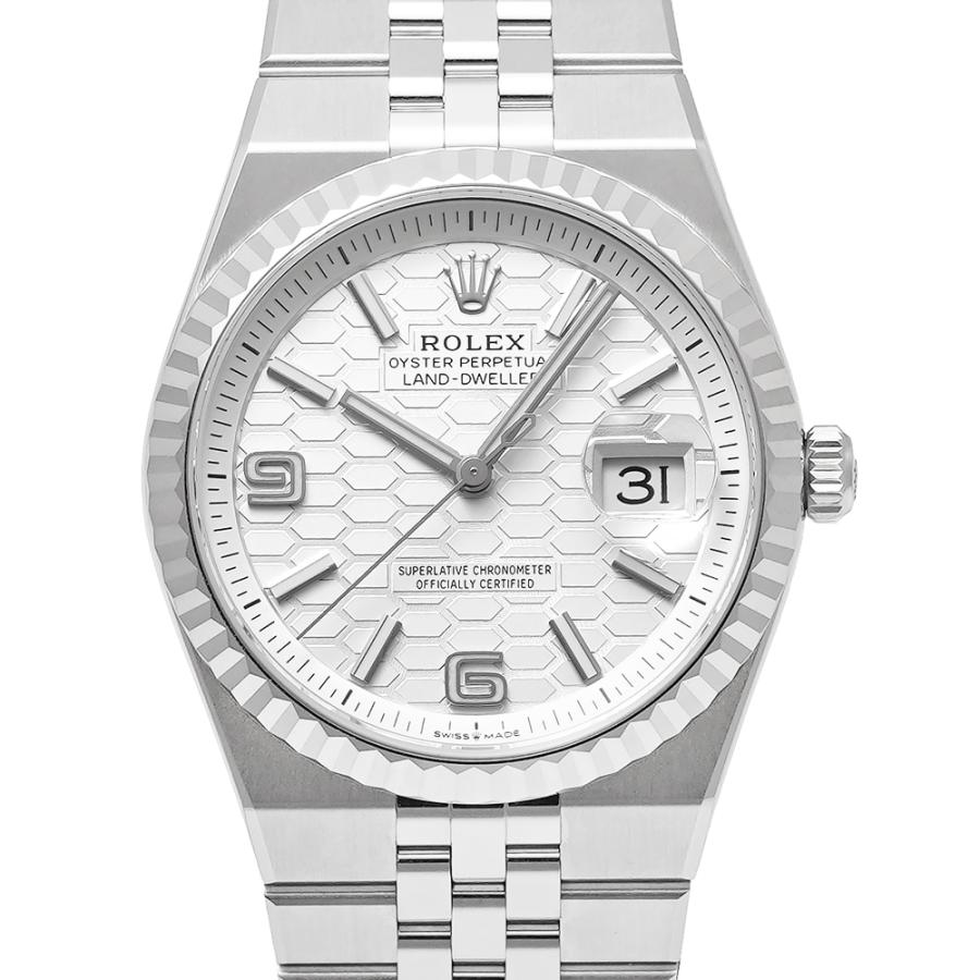 未使用品 箱・2025年12月保証書付き ROLEX ランドドゥエラー 36 Ref.127234 シルバー メンズ 腕時計 | ROLEX