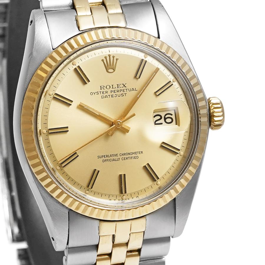 1973年前後 ROLEX デイトジャスト Ref.1601 アンティーク品 シャンパンゴールド メンズ 腕時計 | ROLEX | 06