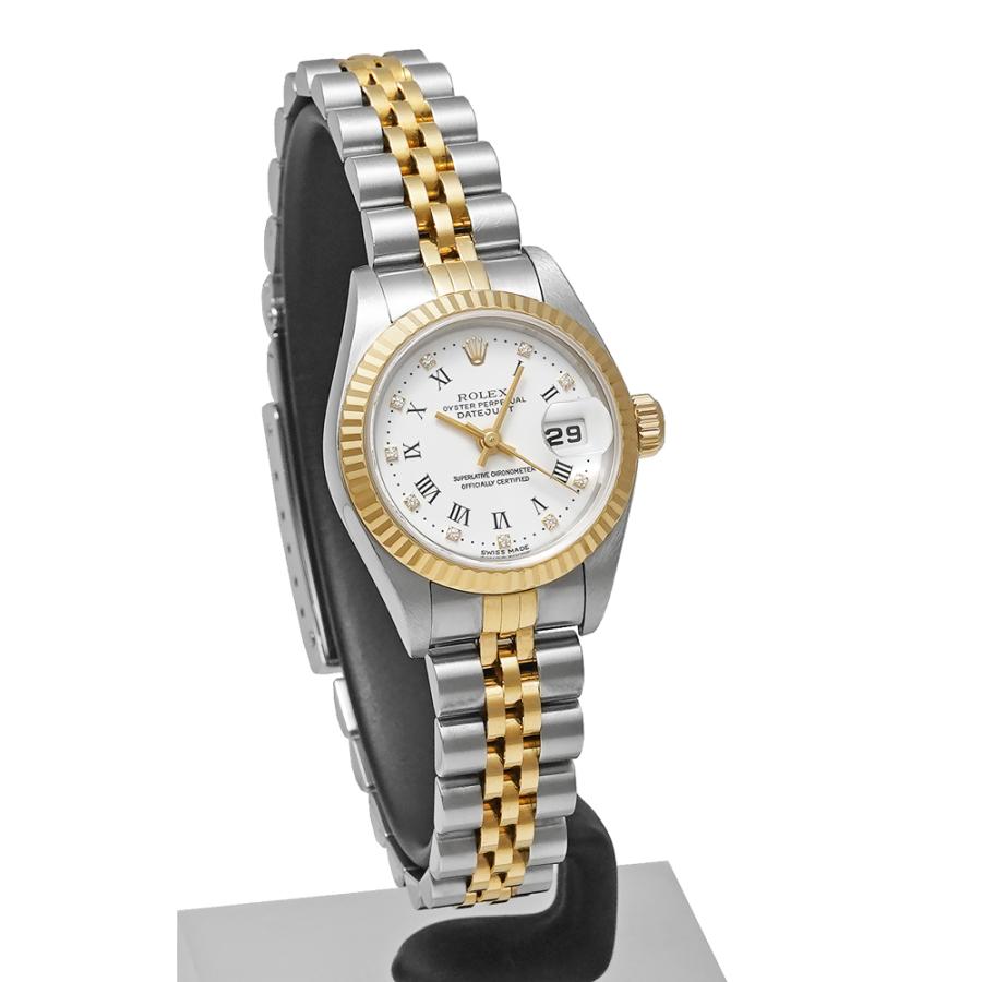 ROLEX デイトジャスト 10Ｐダイヤモンド F番・箱保証書付き Ref.79173G 中古品 ホワイト レディース 腕時計 | ROLEX | 02