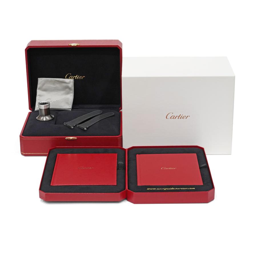 箱・国内正規保証書・替えのベルト付き Cartier サントス ドゥ カルティエ LM Ref.WHSA0009 スケルトン 中古品 メンズ 腕時計 | Cartier | 07