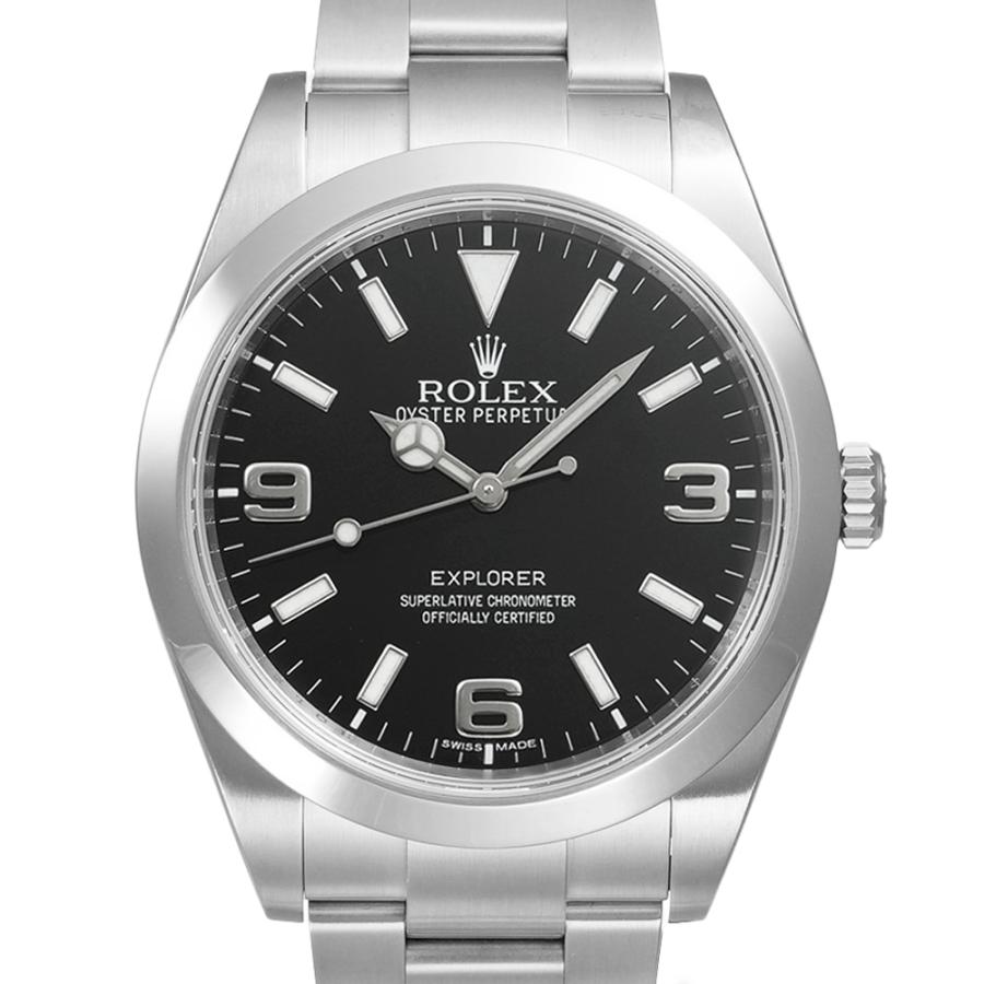 アヤ　エクスプローラー　214270　ブラックアウト　2014年 ROLEX（ロレックス） エクスプローラー1 ブラックアウト(前期型) 箱