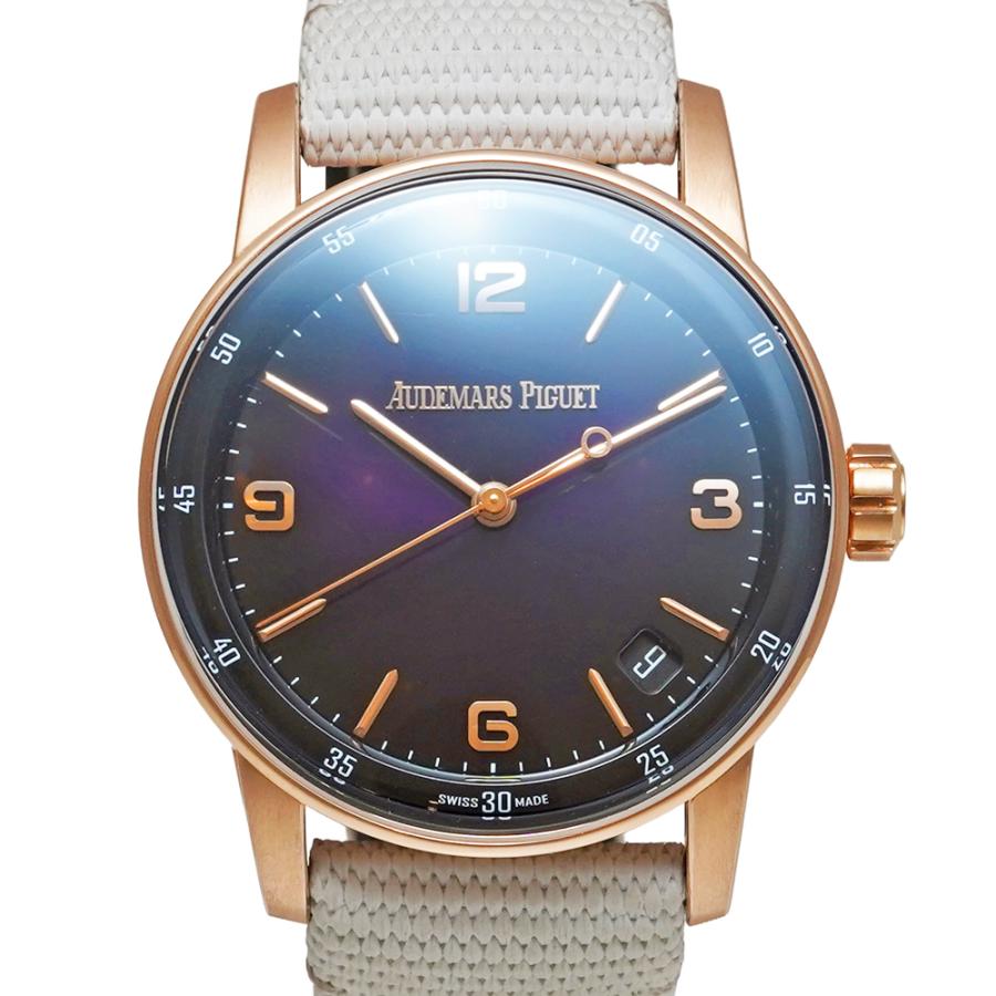 箱・保証書付き AUDEMARS PIGUET CODE 11.59 バイ オーデマピゲ スモークパープル Ref.15210OR.OO.A002KB.02 中古品 メンズ 腕時計 | AUDEMARS PIGUET
