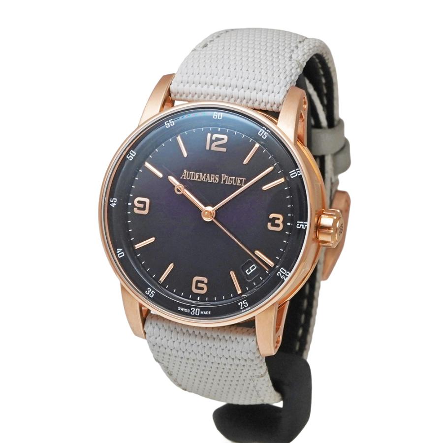 箱・保証書付き AUDEMARS PIGUET CODE 11.59 バイ オーデマピゲ スモークパープル Ref.15210OR.OO.A002KB.02 中古品 メンズ 腕時計 | AUDEMARS PIGUET | 01