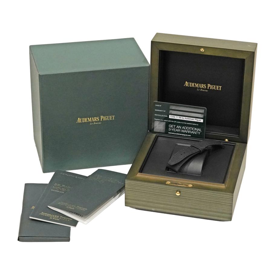 箱・保証書付き AUDEMARS PIGUET CODE 11.59 バイ オーデマピゲ スモークパープル Ref.15210OR.OO.A002KB.02 中古品 メンズ 腕時計 | AUDEMARS PIGUET | 07
