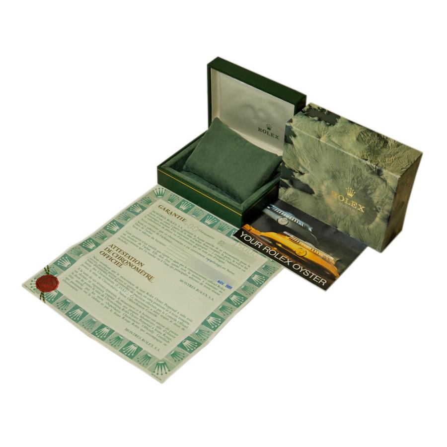 オイスターパーペチュアルデイト R番 箱・1989年11月保証書付き Ref.15000 アンティーク品 メンズ 腕時計 | ROLEX | 07