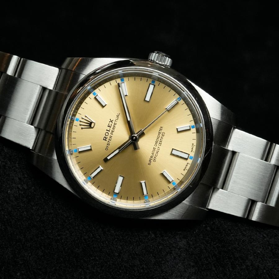 オイスターパーペチュアル ホワイトグレープ ランダム番 Ref.116000 中古品 メンズ 腕時計 | ROLEX | 01