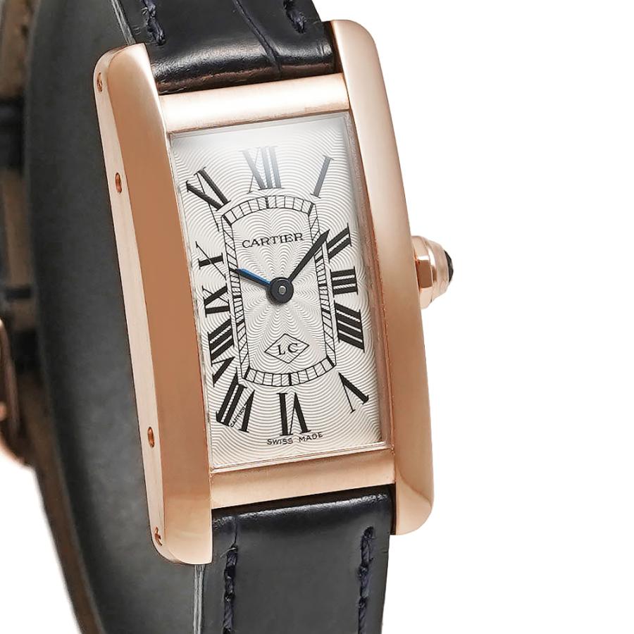 箱・保証書付き Cartier タンク アメリカン SM 2014年コラボラトゥールモデル Ref.W2607456 シルバー 中古品 レディース 腕時計 | Cartier | 06