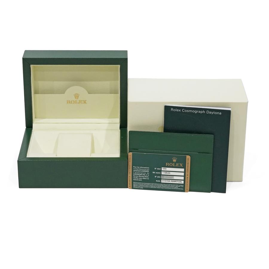 箱・保証書付き ROLEX デイトナ ブラック 梨地バックル Ref.116520 中古品 メンズ 腕時計 | ROLEX | 05