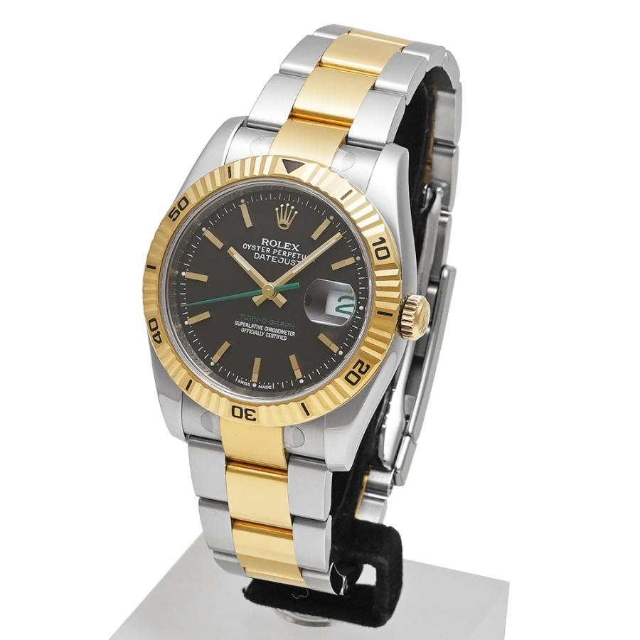 D番 箱・保証書付き ROLEX デイトジャスト ターノグラフ 日本限定モデル Ref.116263 ブラック 中古品 メンズ 腕時計 | ROLEX | 01