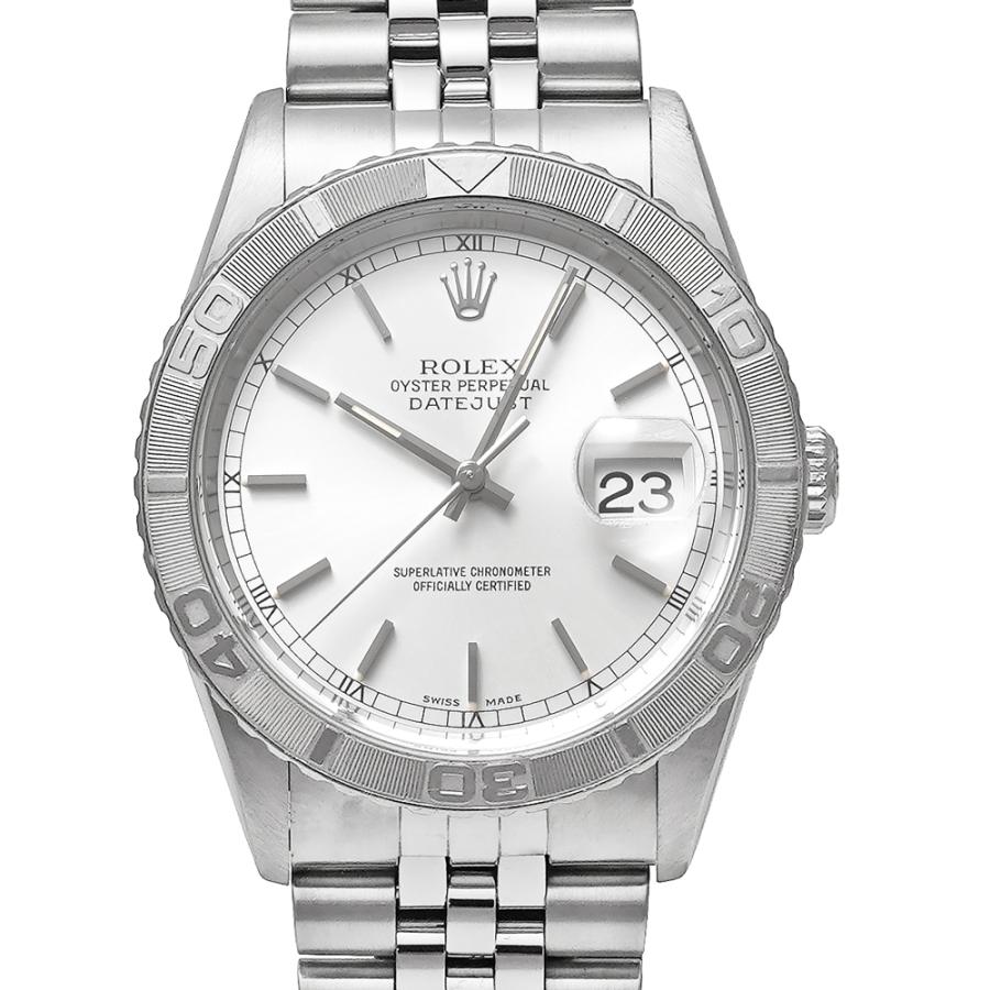 Y番 保証書付き デイトジャスト サンダーバード Ref.16264 シルバー 中古品 メンズ 腕時計 ROLEX（ロレックス） Y番 保証書付き デイトジャスト サンダーバード