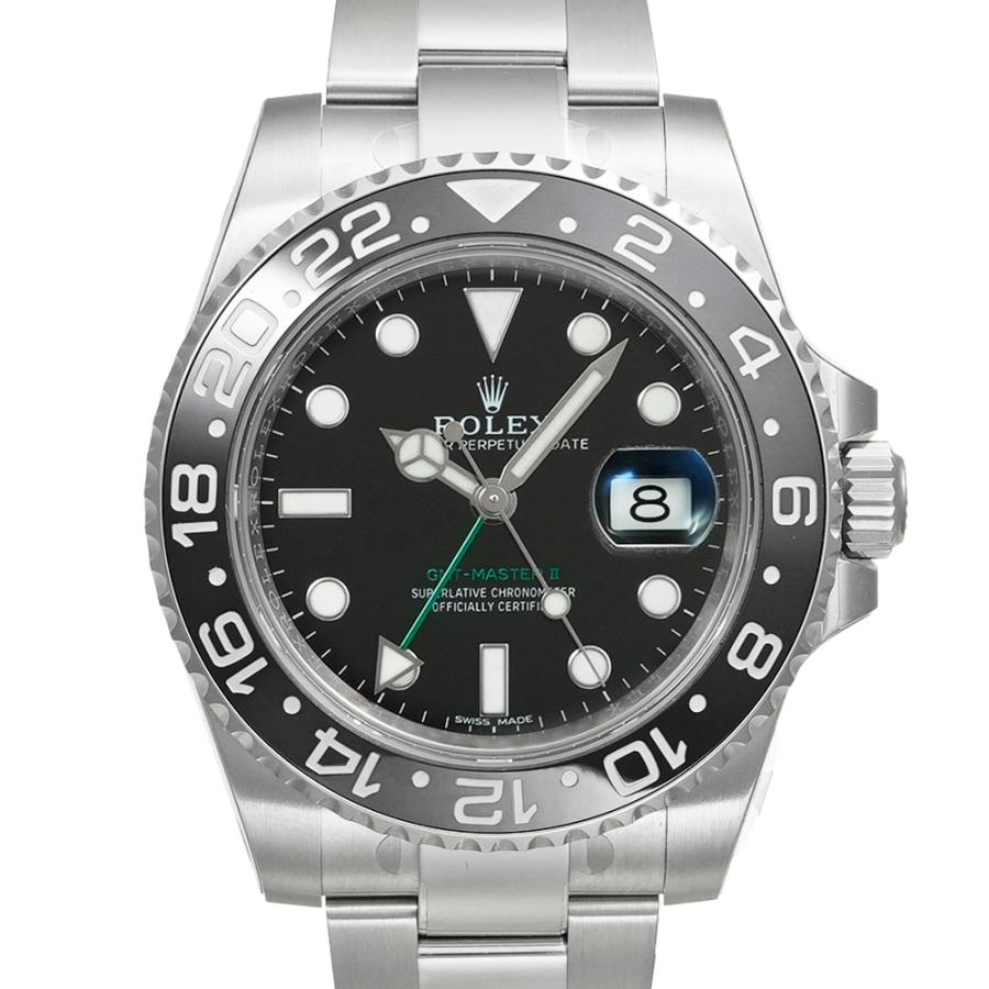 未使用品 ロレックス GMTマスター2 テープ付き 箱・2018年保証書付き Ref.116710LN  メンズ 腕時計 | ROLEX