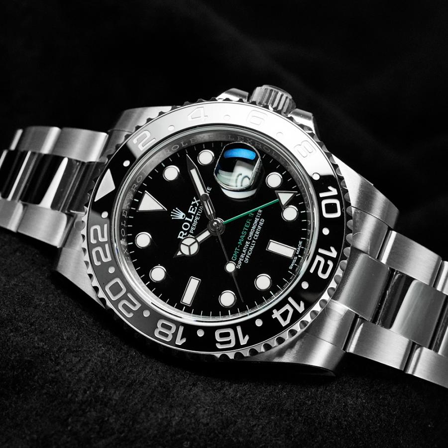 未使用品 ロレックス GMTマスター2 テープ付き 箱・2018年保証書付き Ref.116710LN  メンズ 腕時計 | ROLEX | 01