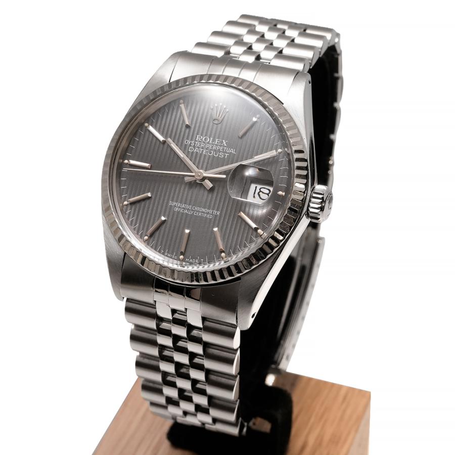 1984年前後 ROLEX デイトジャスト グレータペストリー Ref.16014 アンティーク品 グレー メンズ 腕時計 | ROLEX | 01